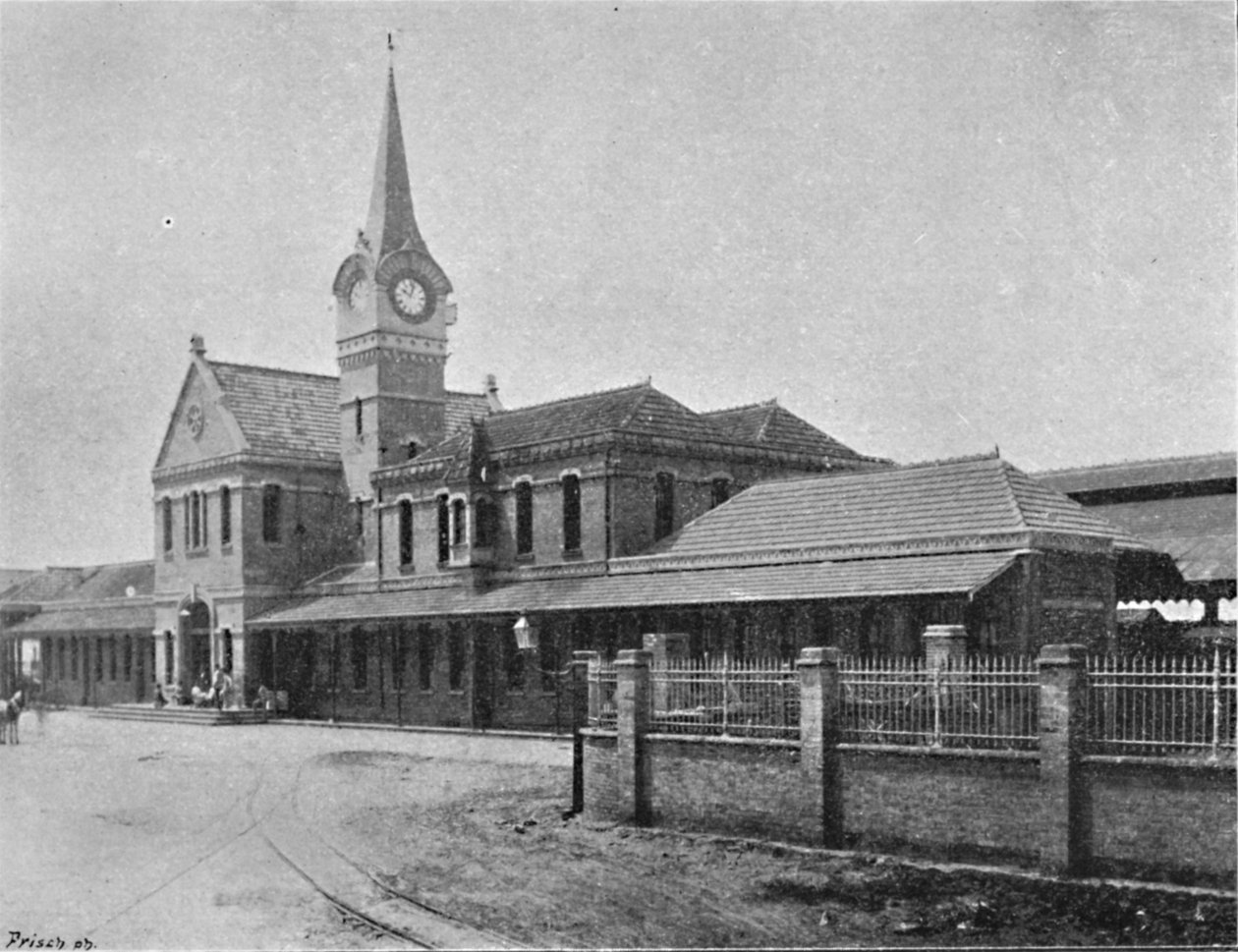 Jernbanestasjon i Campinas, 1895 av Paulo Kowalsky