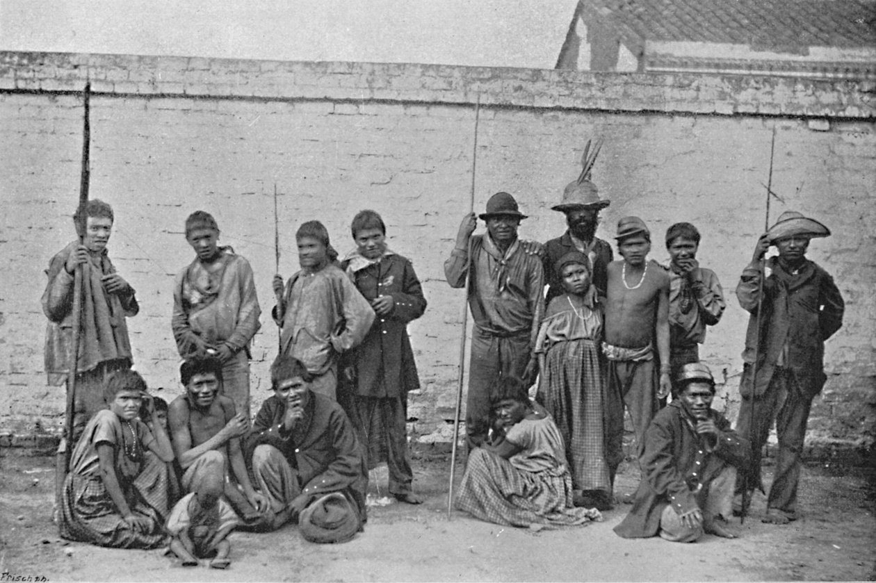 Indios Chavantes, 1895 av Paulo Kowalsky