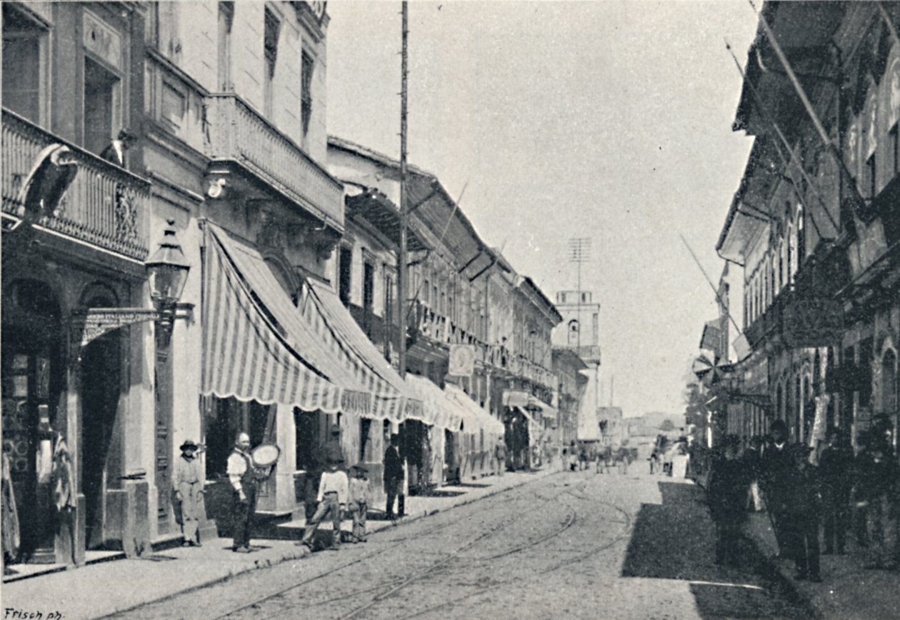 Rua Direita, 1895 av Paulo Kowalsky