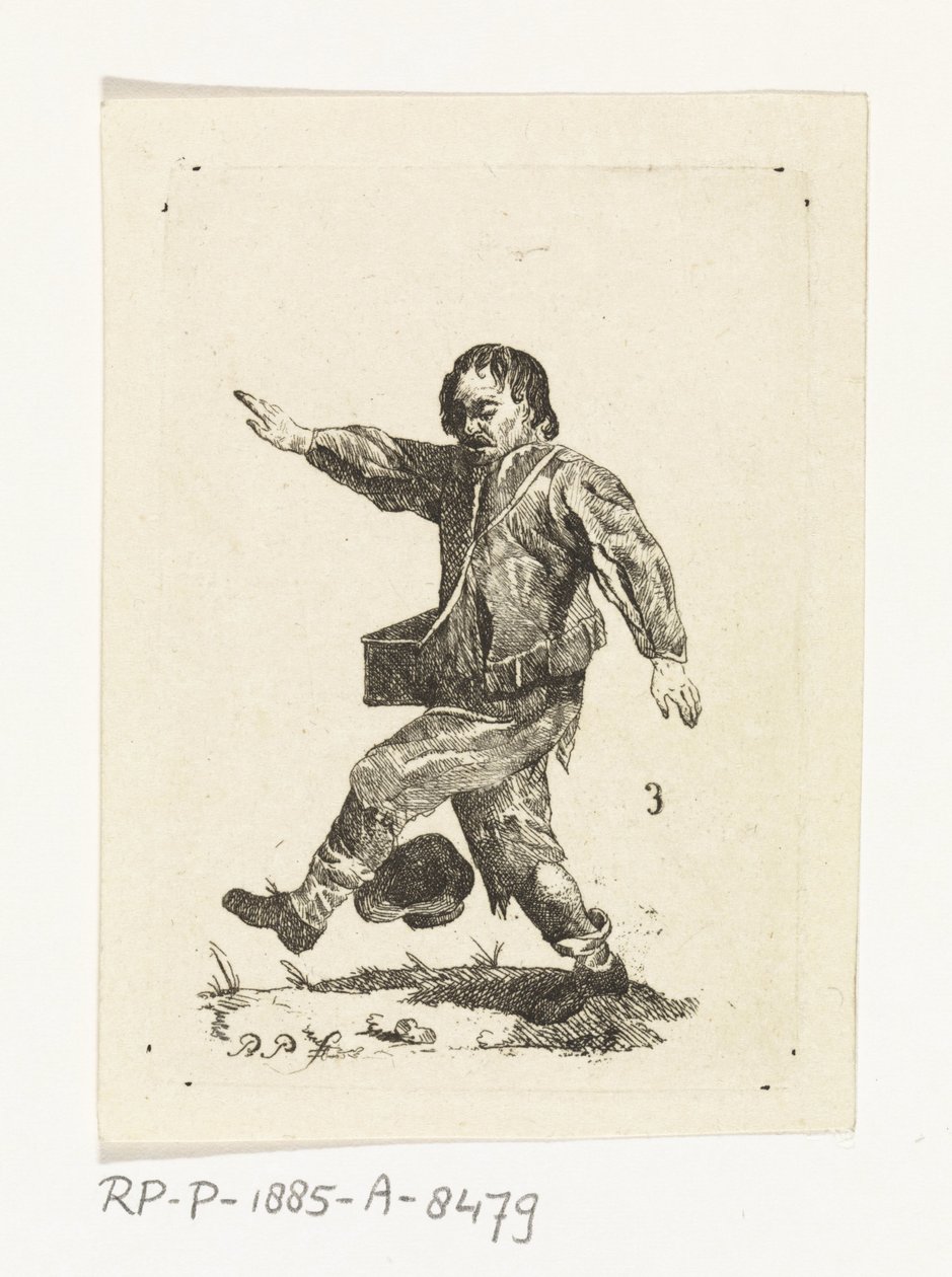 løpende mann av Paulus Charles Gerard Poelman