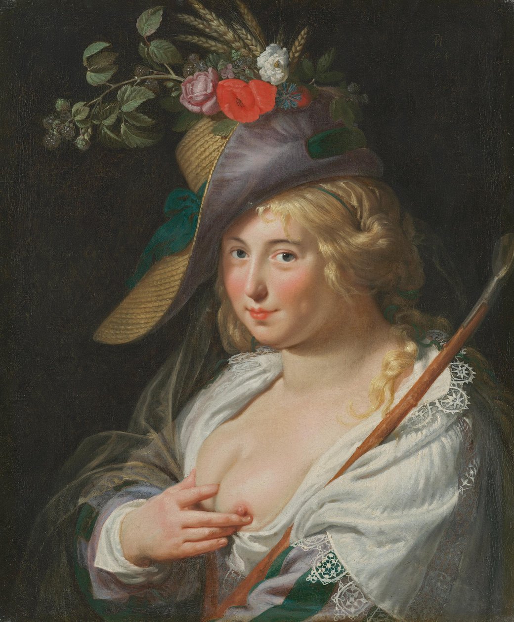 Den blonde gjeterinnen av Paulus Moreelse