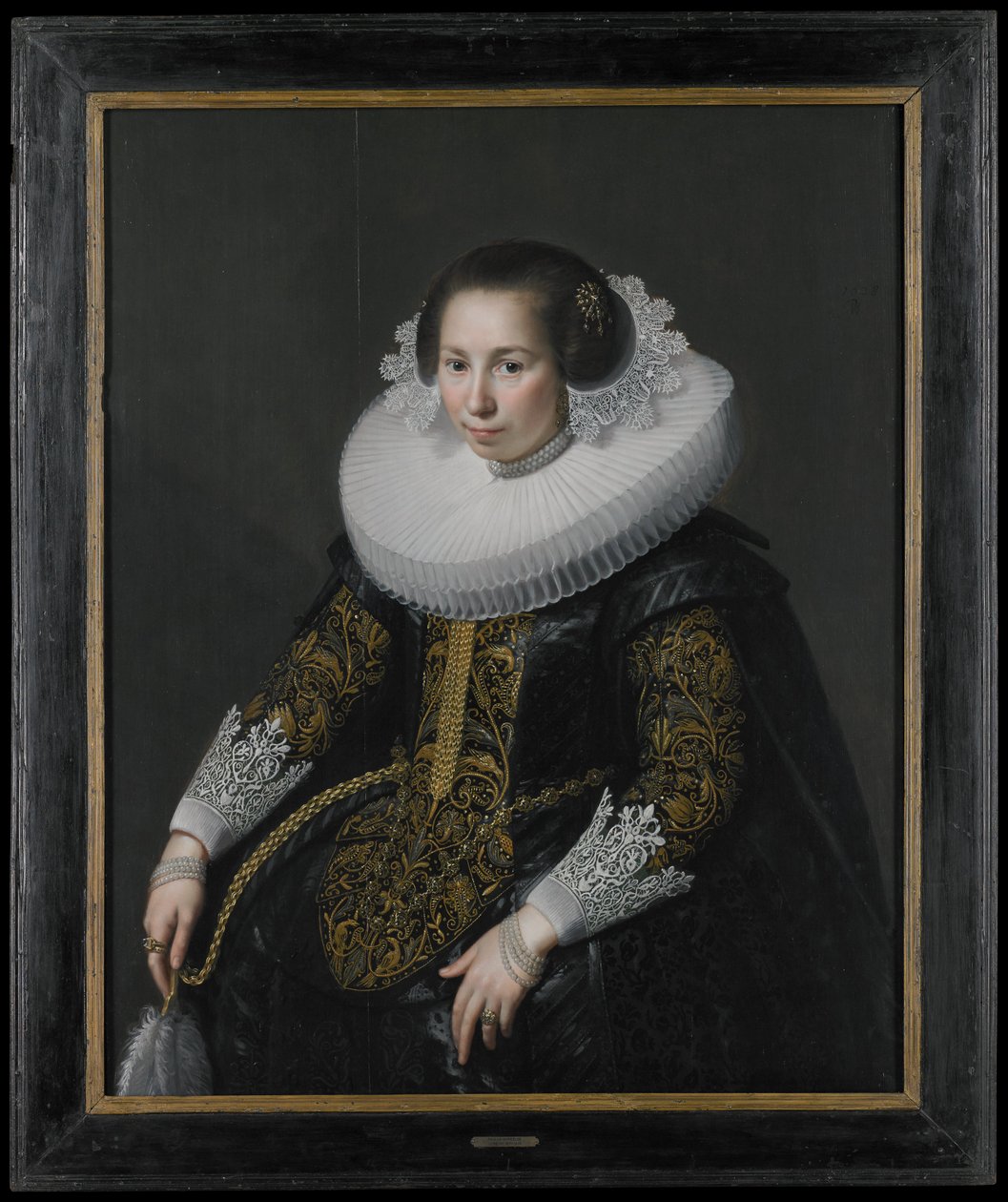 Portrett av Catharina van Voorst av Paulus Moreelse