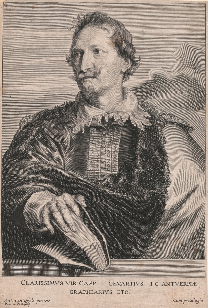 Casperius Gevartius av Paulus Pontius