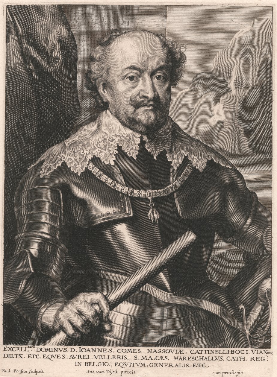 Eksellens Herre. D. John Telle. av Nassau. Cattinelliboci Via Dietz. Etc av Paulus Pontius