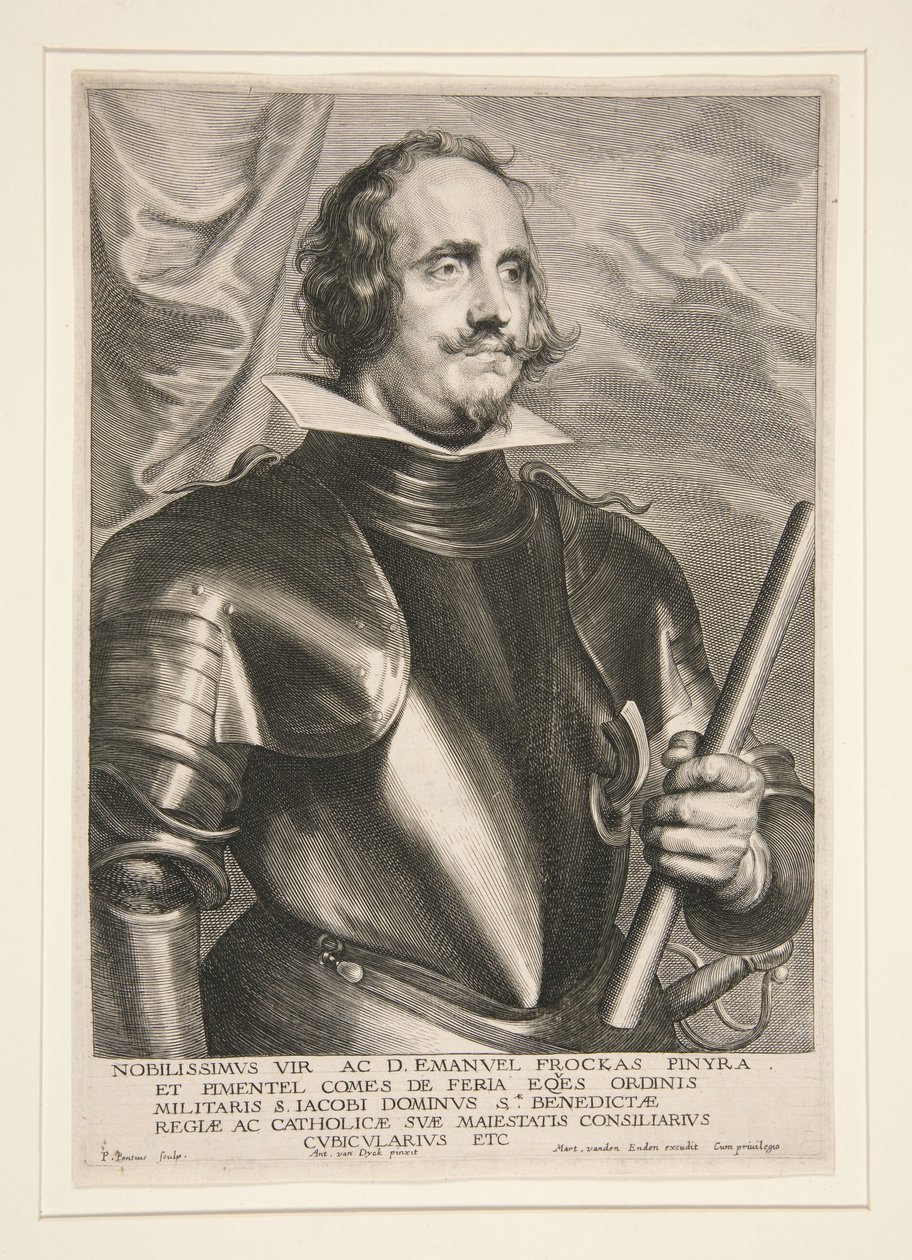 Manuel Frockas Perera y Pimentel, greve av Feria (1576-1646) av Paulus Pontius