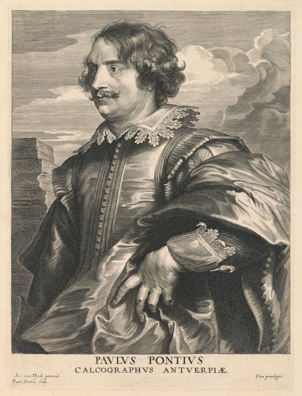 Paulus Pontius, gravør fra Antwerpen av Paulus Pontius