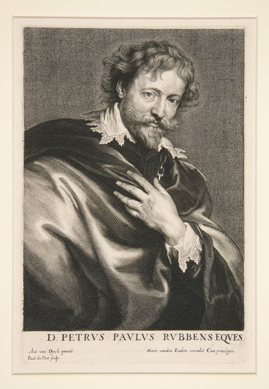 Peter Paul Rubens (1577-1640) av Paulus Pontius