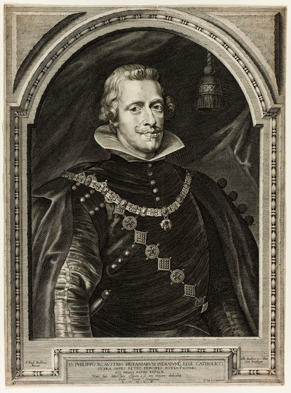 Filip IV, konge av Spania av Paulus Pontius