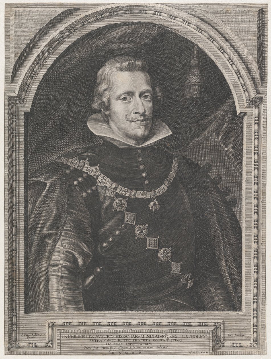 Portrett av Filip IV, 1630., 1630. av Paulus Pontius
