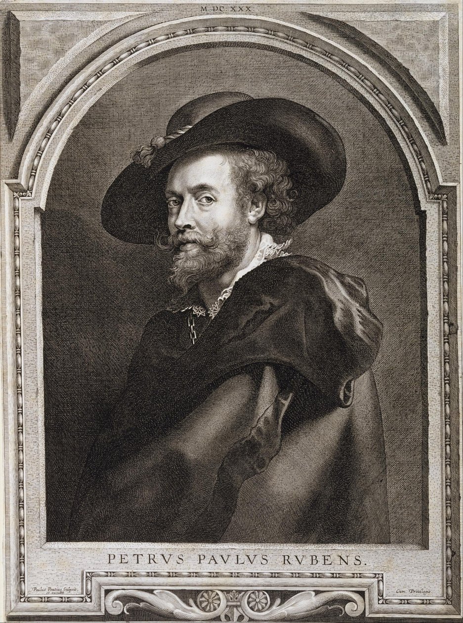 Portrett av en mann av Paulus Pontius