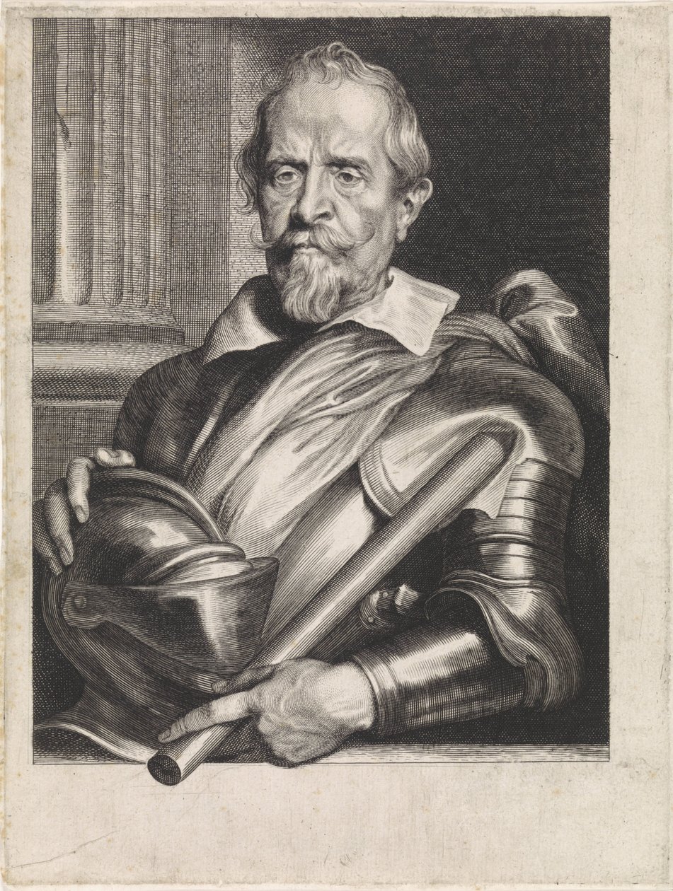 Portrett av kommandanten Don Álvaro de Bazán av Paulus Pontius