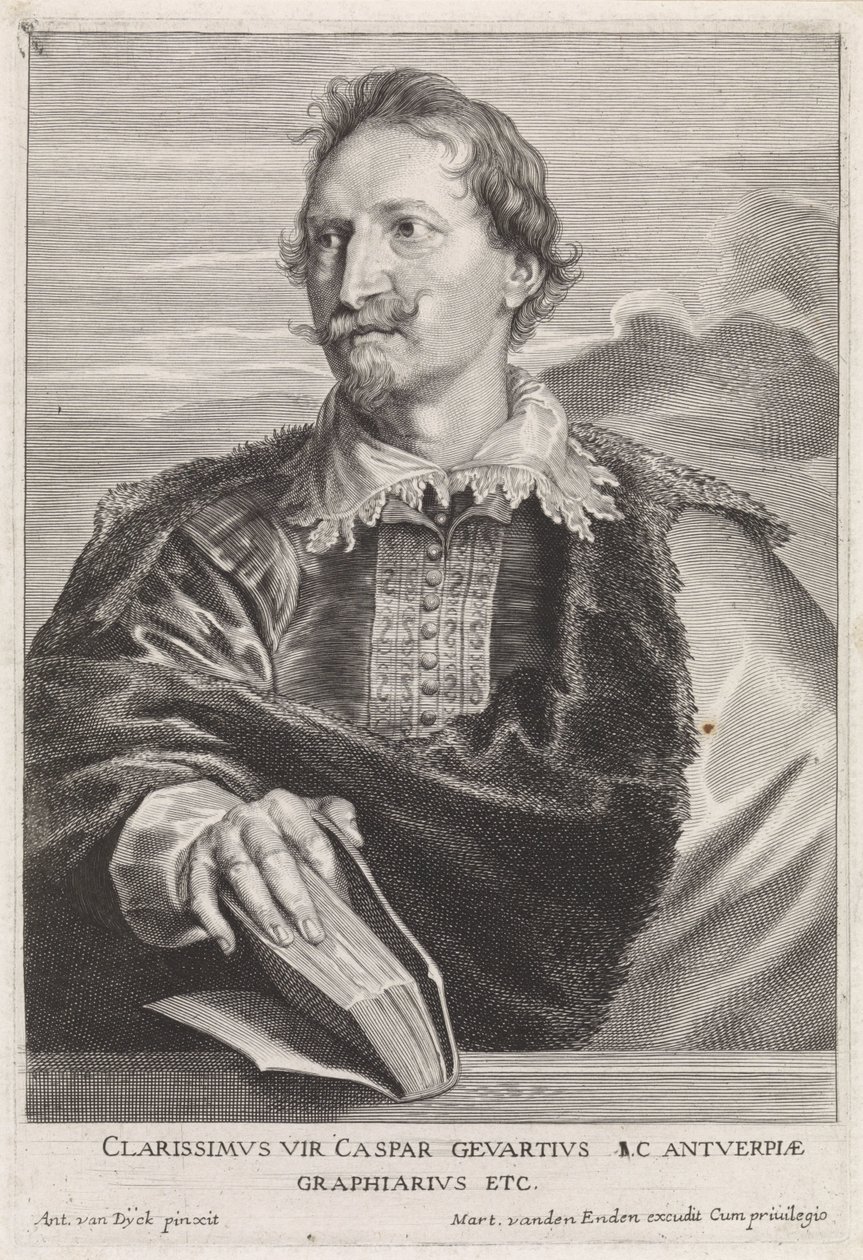 Portrett av juristen Jan-Gaspar Gevartius av Paulus Pontius
