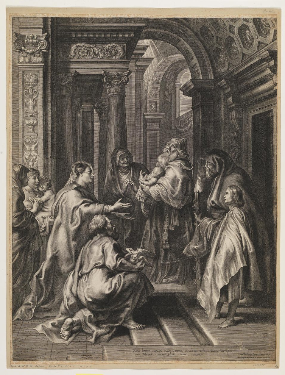 Presentasjonen i tempelet av Paulus Pontius
