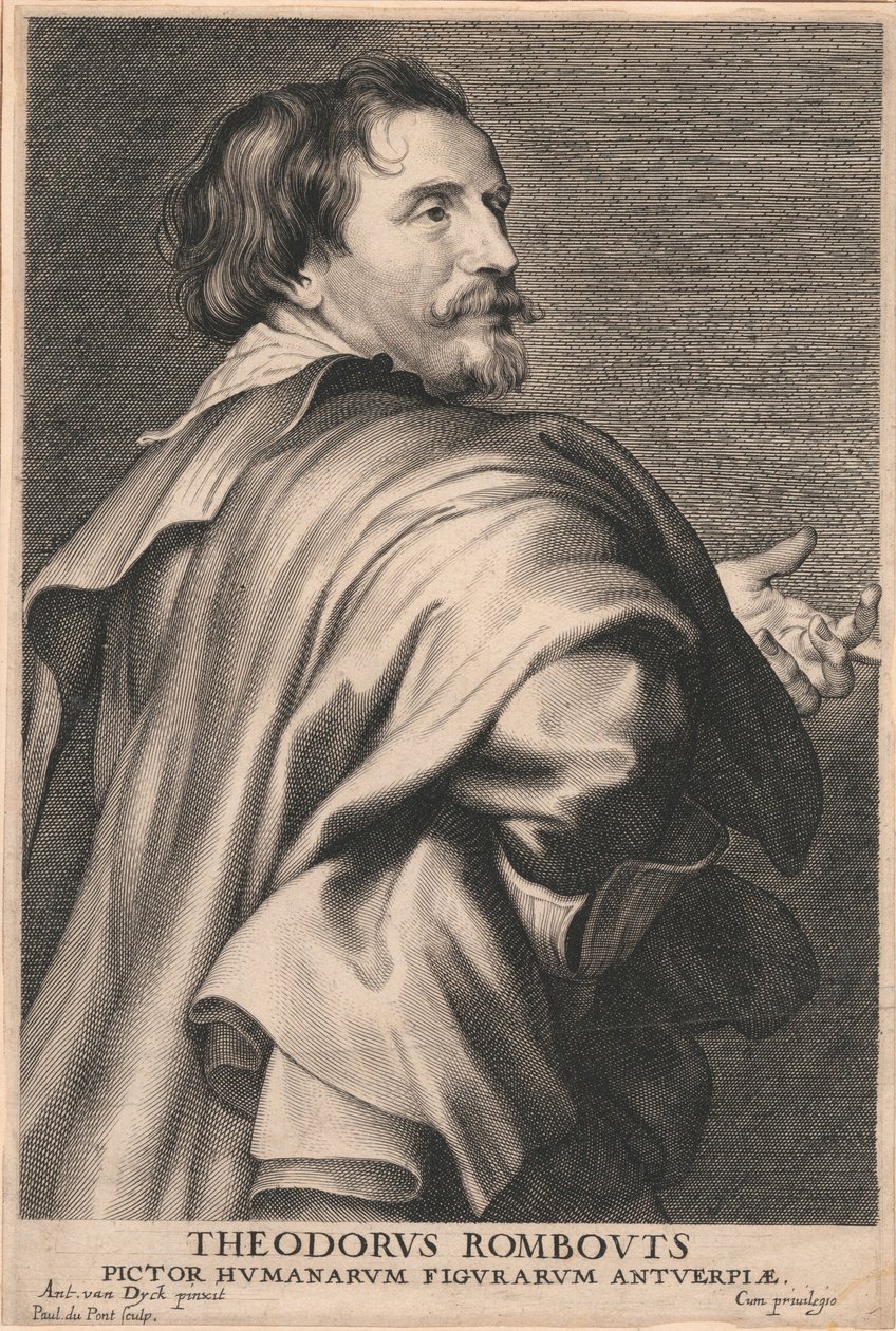 Theodorus Rombouts av Paulus Pontius