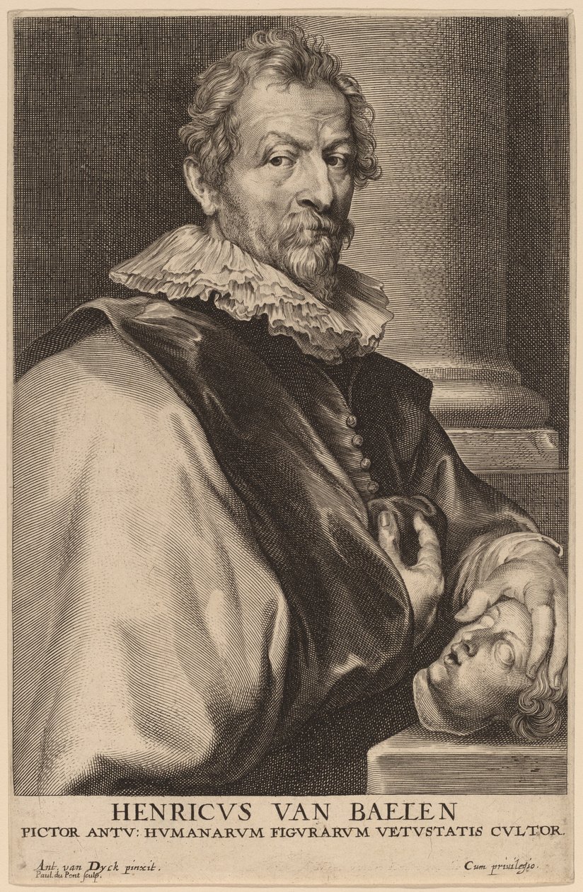 Hendrick van Balen av Paulus Pontius after Sir Anthony van Dyck