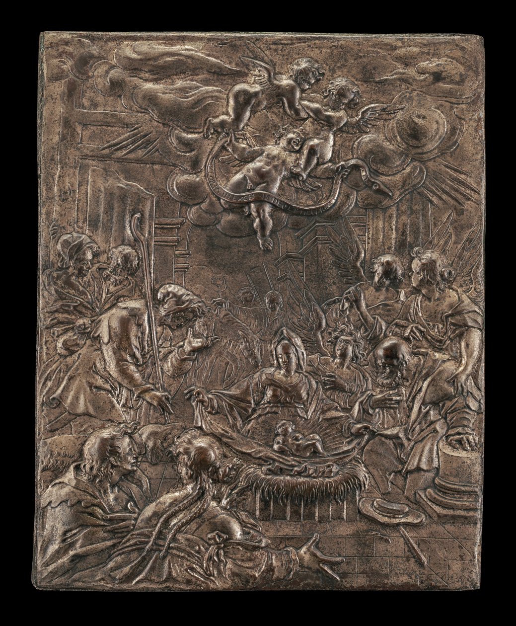 Hyrdenes tilbedelse, ca. 15901600. av Paulus van Vianen
