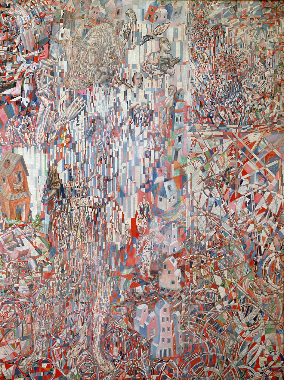 Formel for Petrograd-proletariatet, 1920-21 av Pawel Nikolajewitsch Filonow
