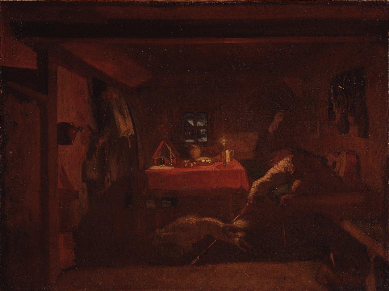 Igjen, nok en gang, igjen!, 1851-1852 av Pavel Andreevich Fedotov