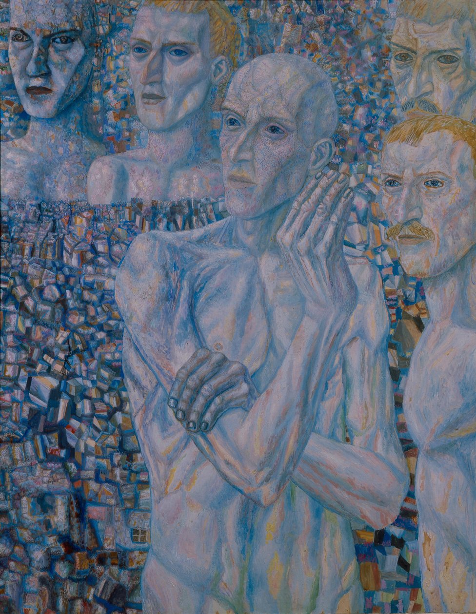 Menn, tidlig på 1930-tallet av Pavel Nikolayevich Filonov