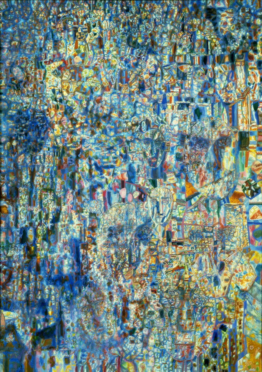 Folk, 1930 av Pavel Nikolayevich Filonov
