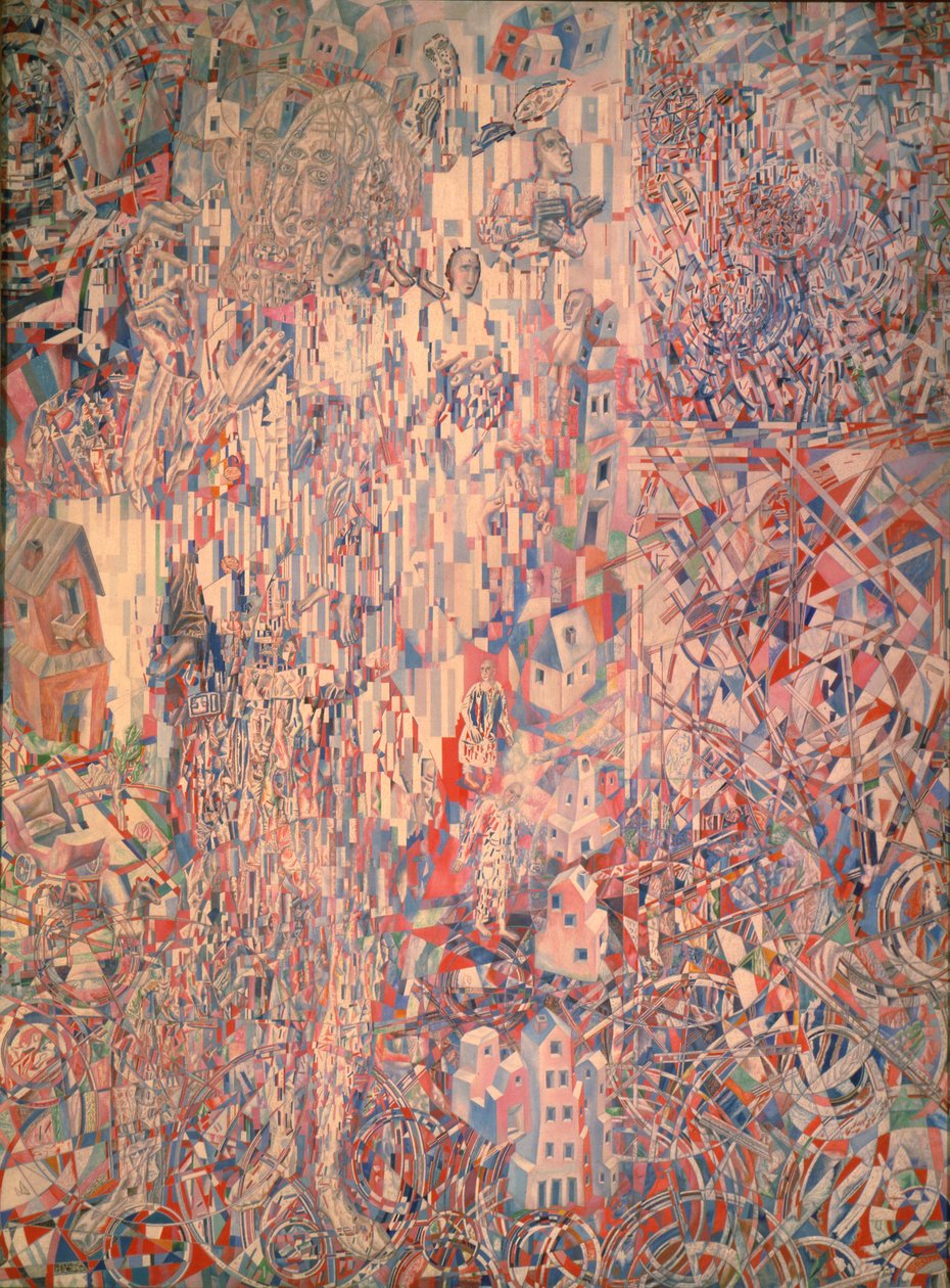 Formelen til proletariatet i Petrograd, 1920-1921 av Pavel Nikolayevich Filonov