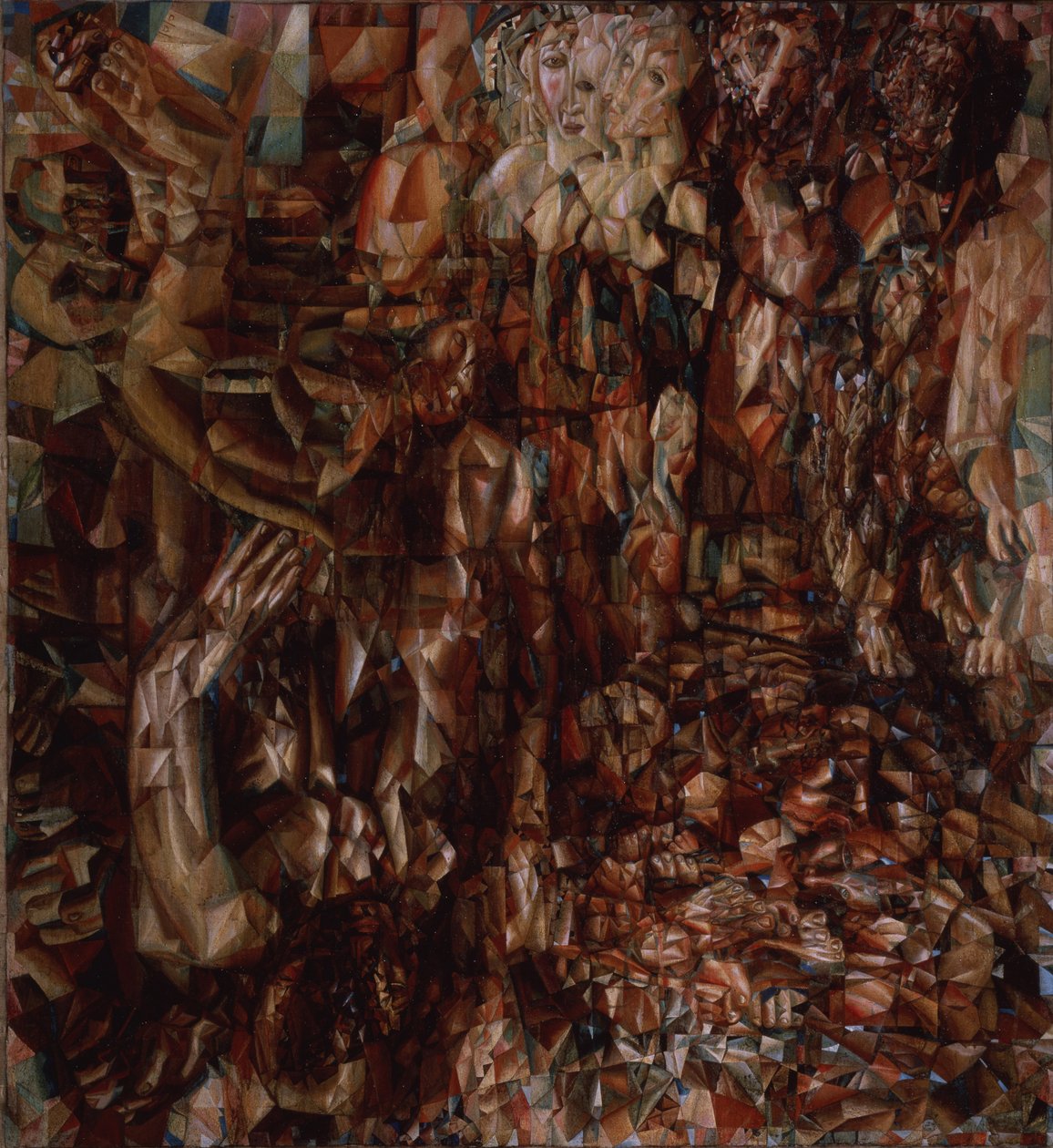 Krig med Tyskland, 1914-1915 av Pavel Nikolayevich Filonov