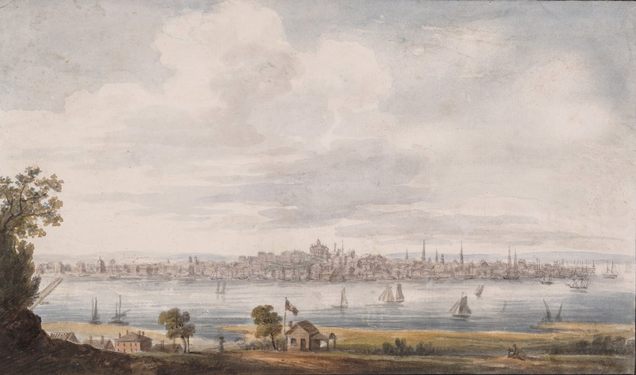 Albany, New York, 1811-ca. 1813. av Pavel Petrovic Svin