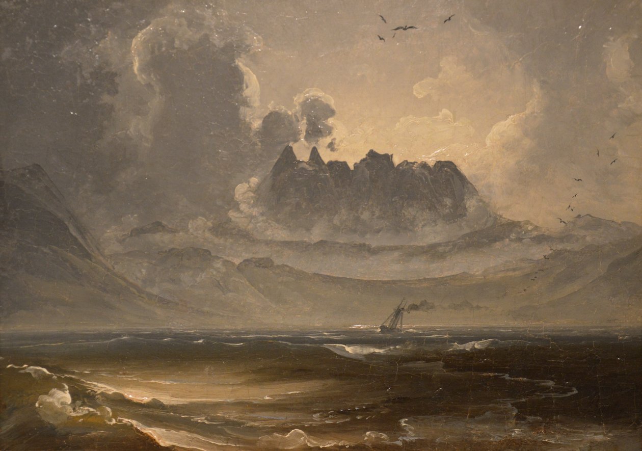 Fjellkjeden Trolltindene av Peder Balke