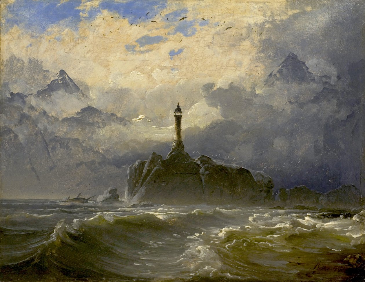 Seascape, 1849 av Peder Balke