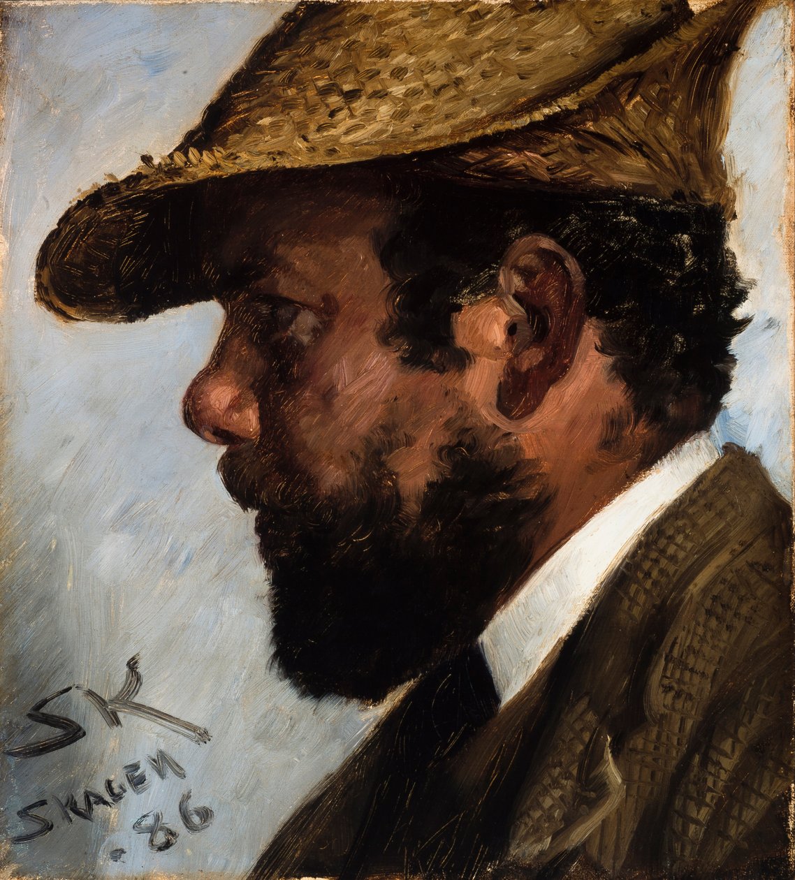 Adrian Stokes av Peder Severin Krøyer