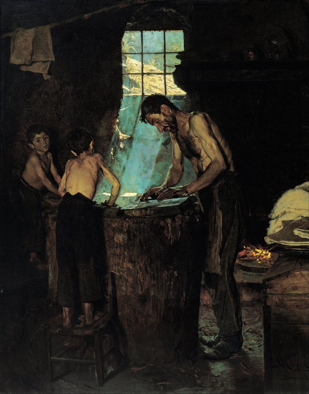 Italienske landsbyhatere av Peder Severin Krøyer