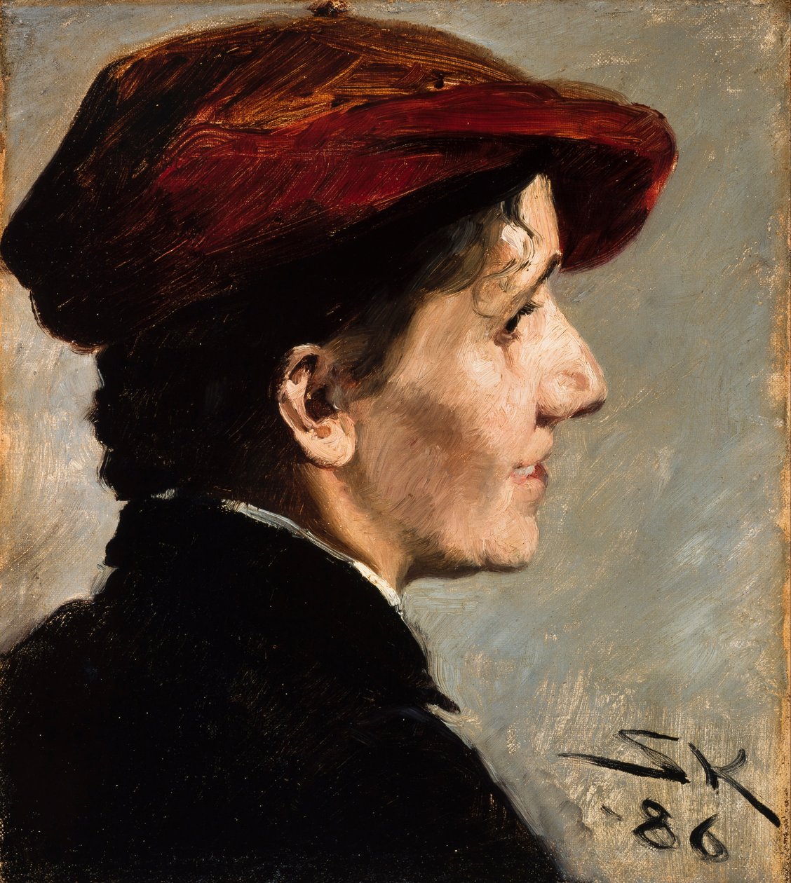 Marianne Stokes av Peder Severin Krøyer