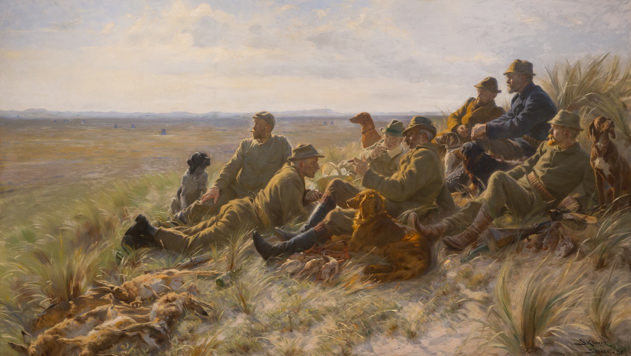 Jegerne på Skagen av Peder Severin Krøyer