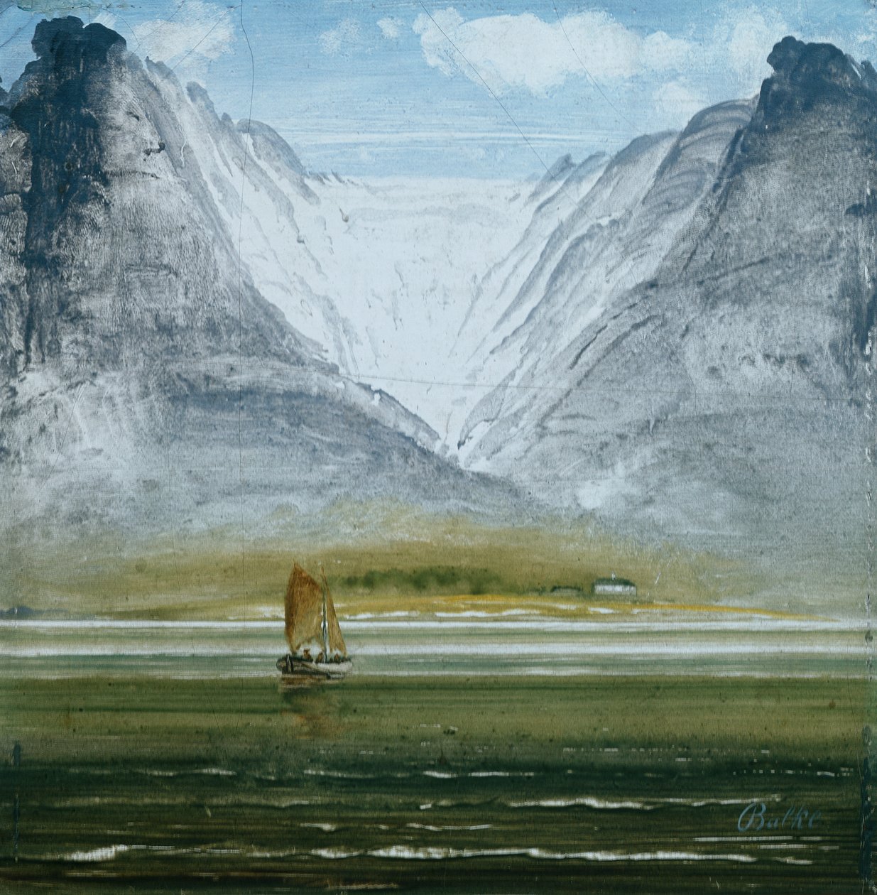 Isbre av Peder Balke