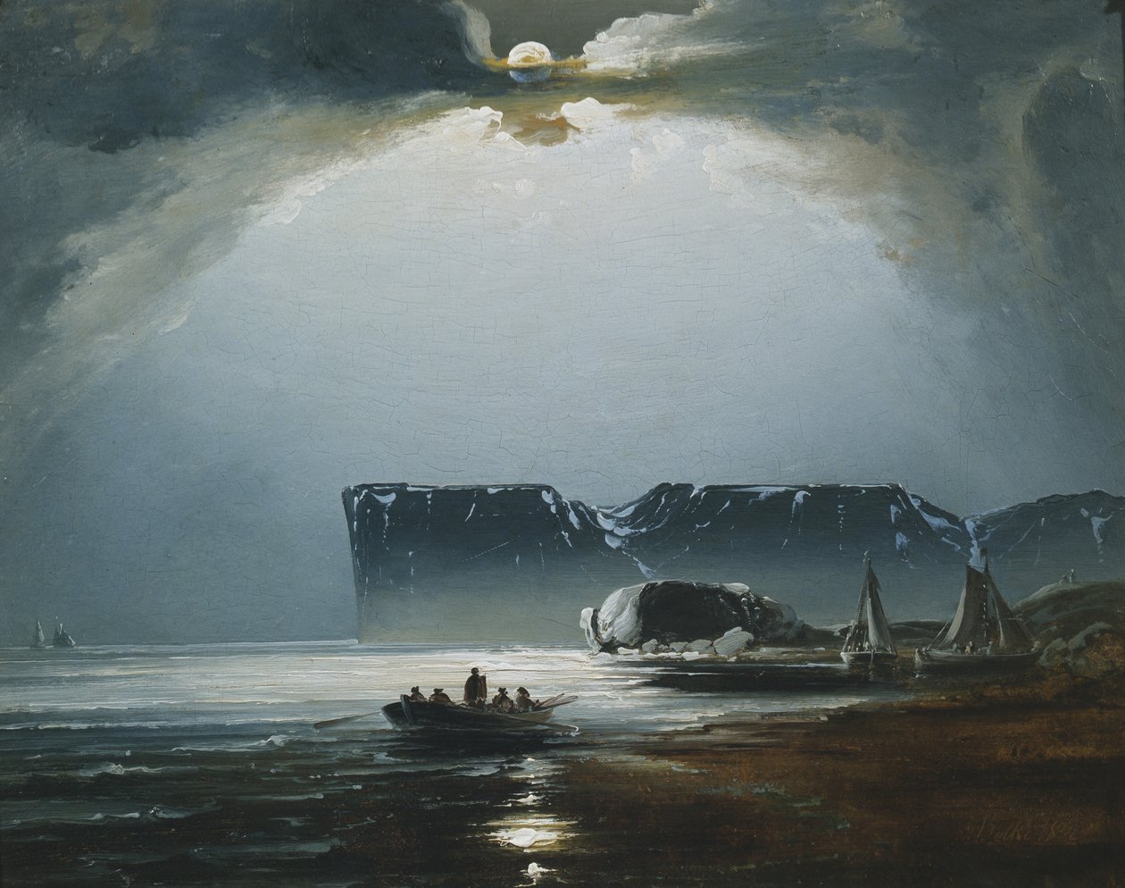 Nordkapp (olje på lerret) av Peder Balke