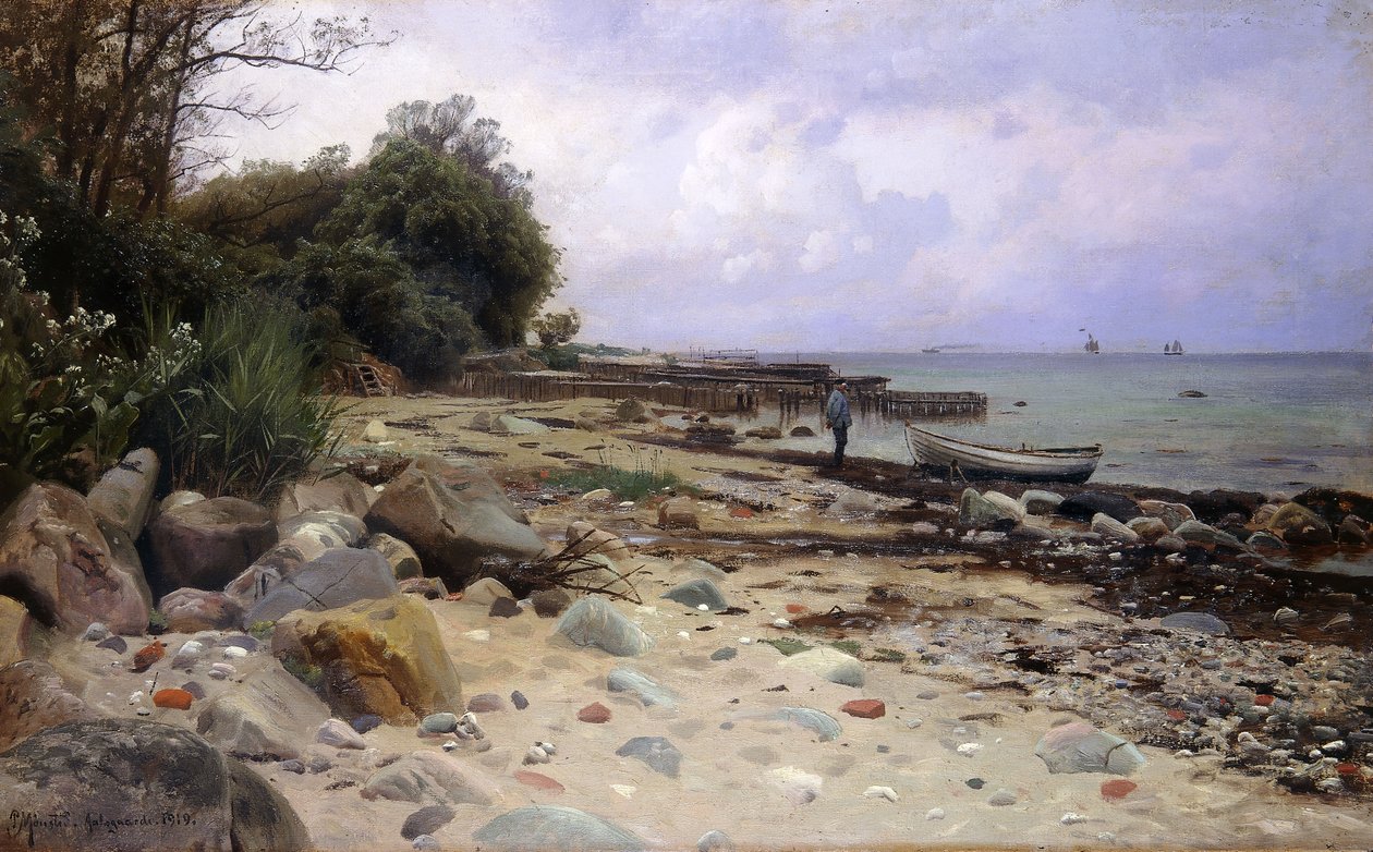 Ser ut mot havet av Peder Monsted