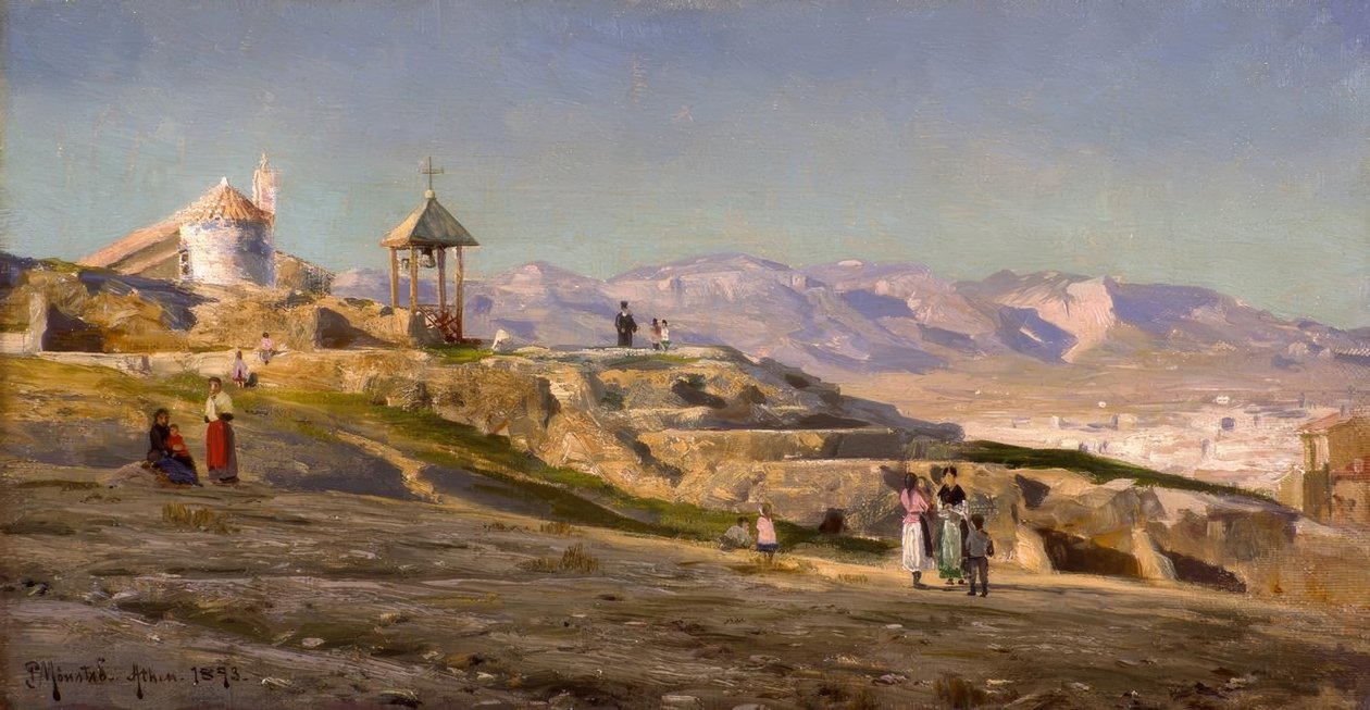 Ettermiddag nær Athen av Peder Monsted