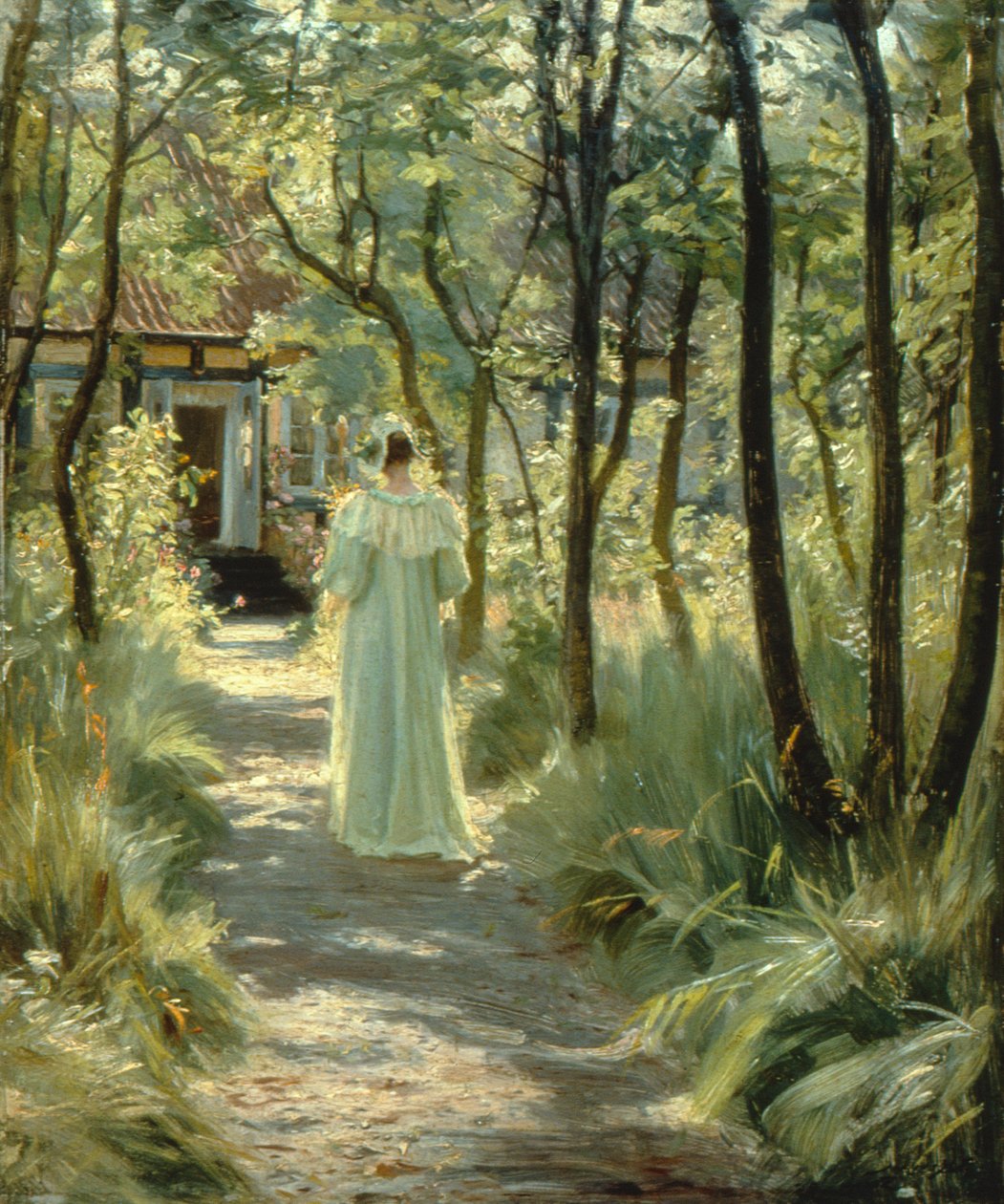 Marie i hagen av Peder Severin Krøyer