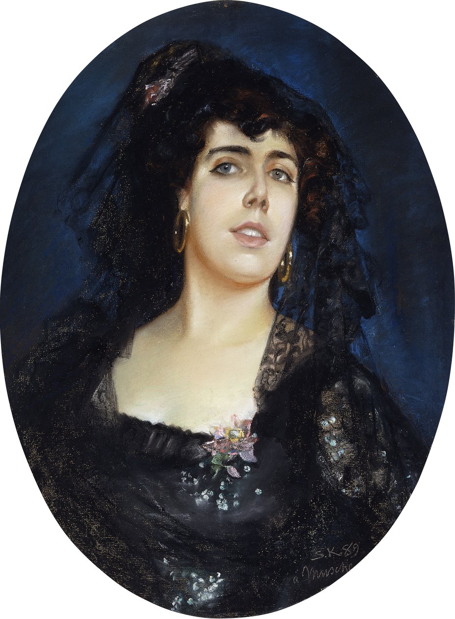Portrett av Anne Pelterson-Norrie, 1889 av Peder Severin Krøyer