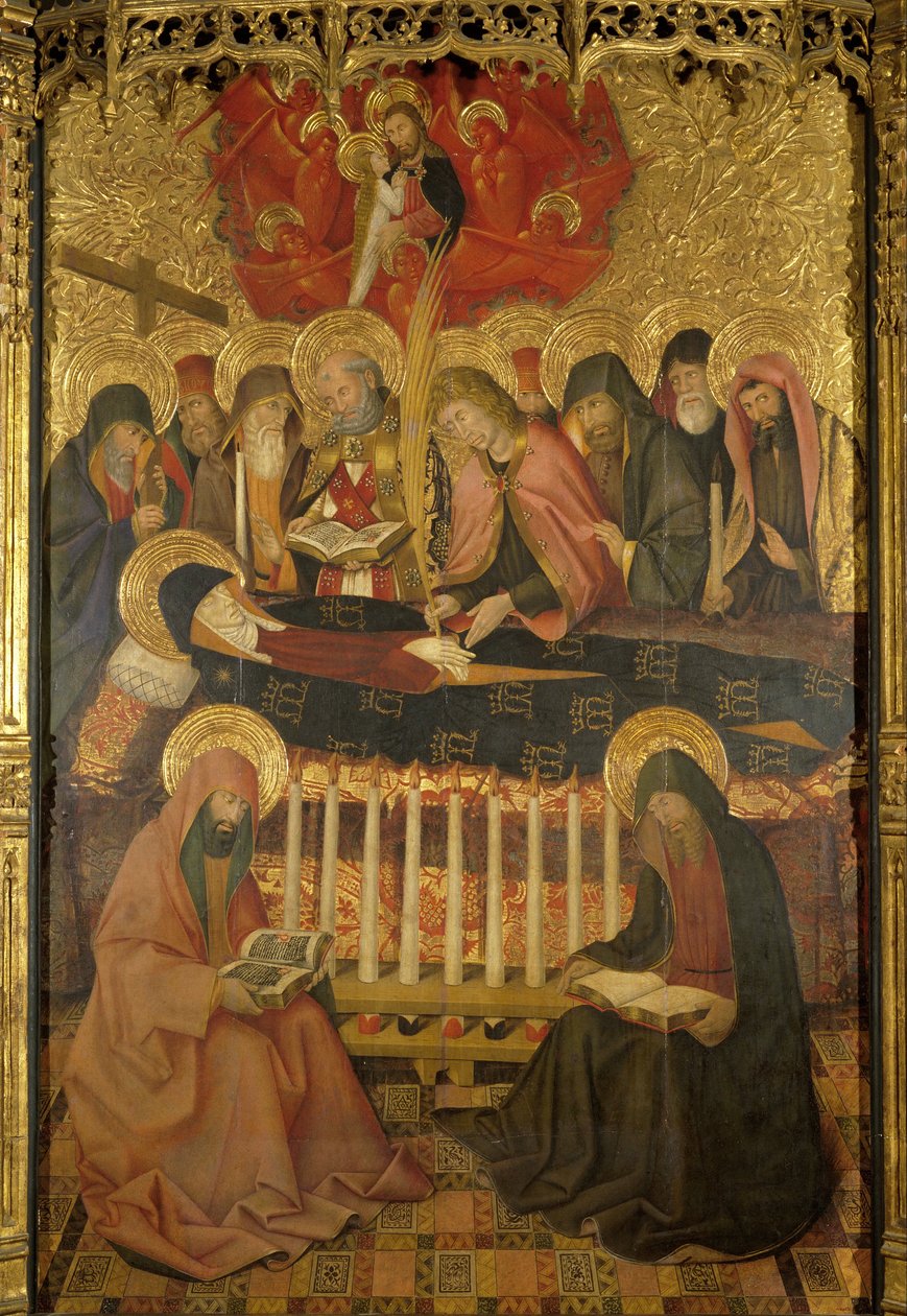 Dormition of the Virgin av Pedro Garcia de Benavarre