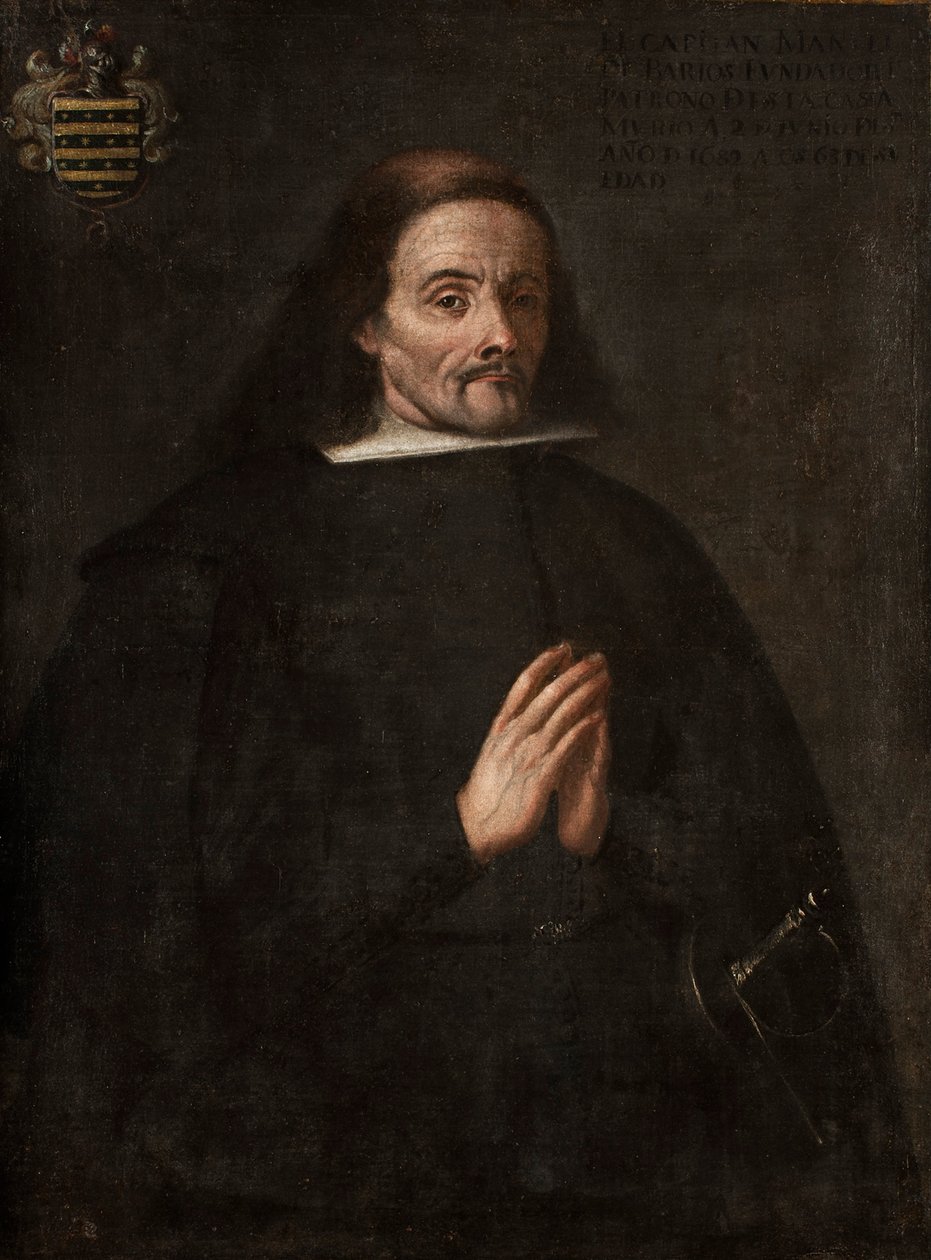Portrett av kaptein Barrios av Pedro Ruíz Gonzalez