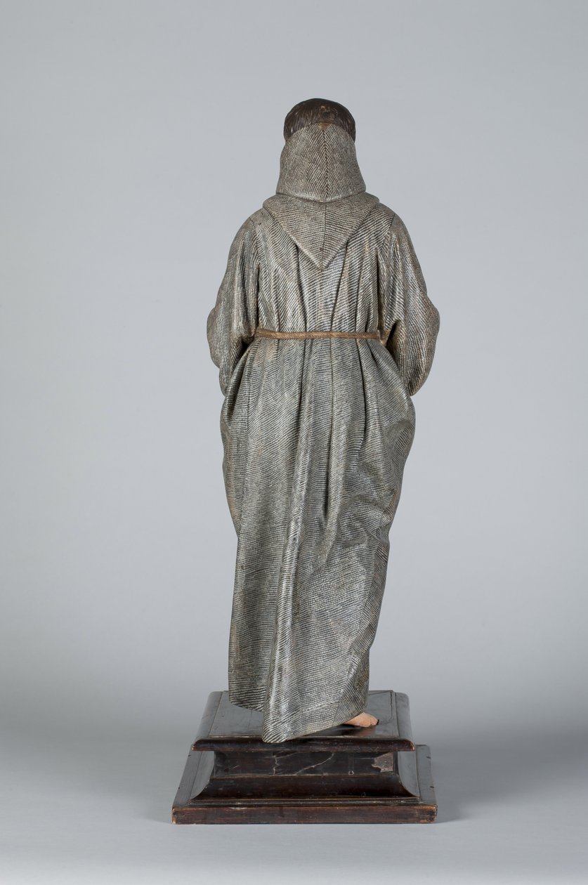 San Diego of Alcala, ca. 1665-70 (polykromt tre) av Pedro de Mena