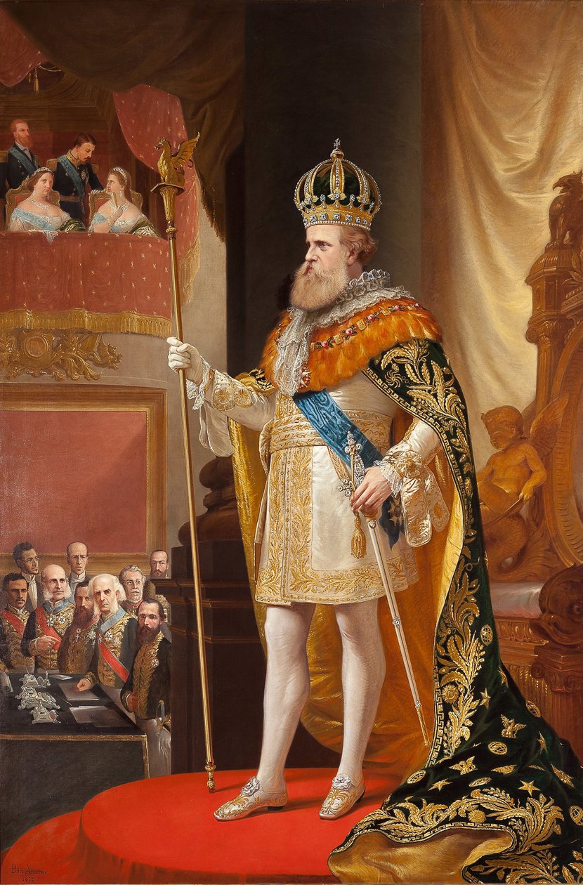 Emperor Peter II of Brazil at the opening of the General Assembly, 1872.    1141818   no       norwegian Successfully Translated  Original: The Crucifixion, late 15th - early 16th century. Translat: The Crucifixion, late 15th - early 16th century. 1208970  av Pedro Américo