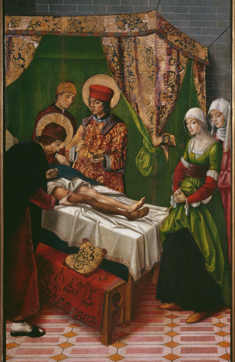 Miracle of the Black Leg av Pedro Berruguete