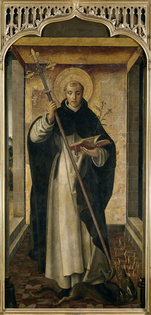 Saint Dominic, 1493-1499 av Pedro Berruguete