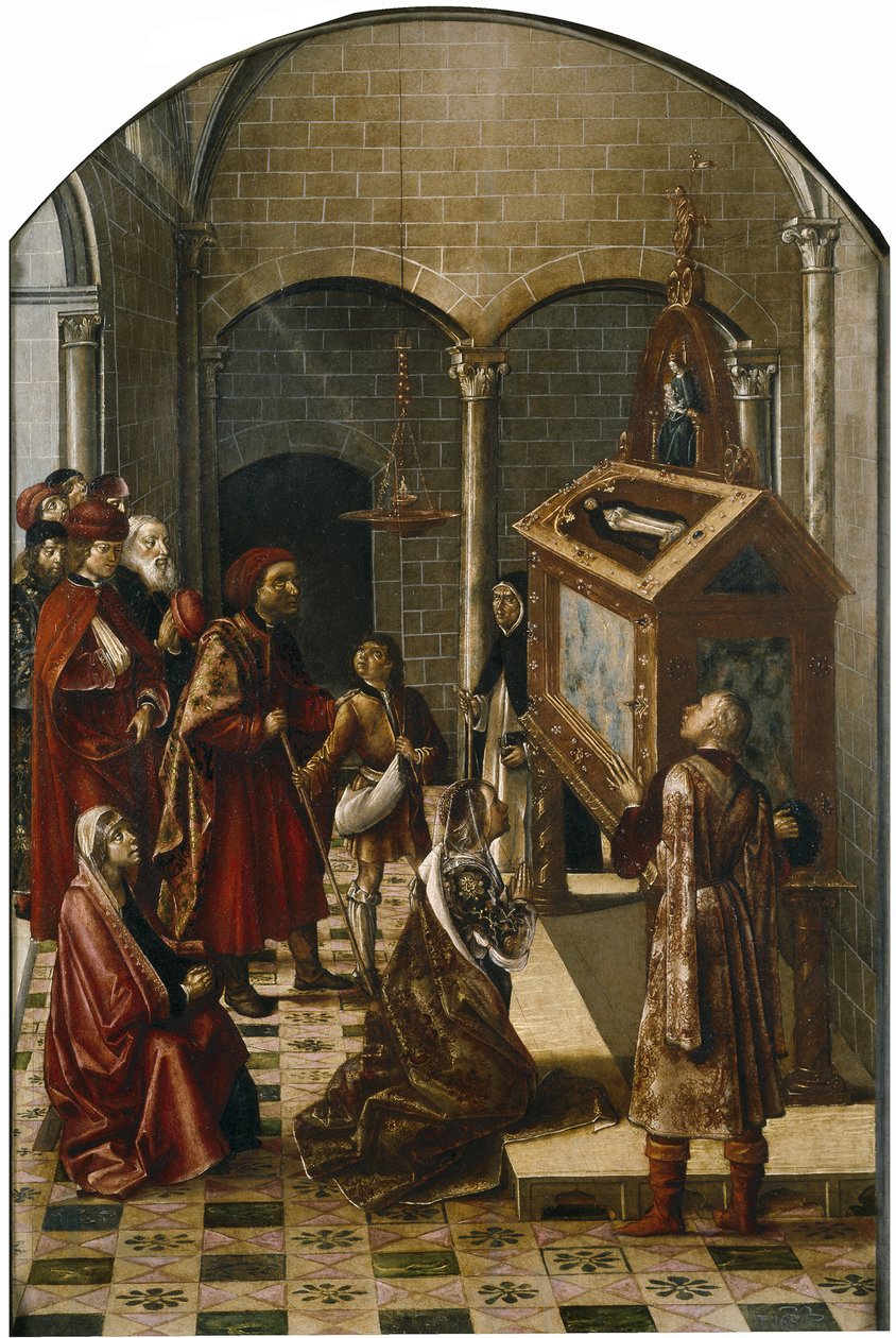 Graven til Saint Peter Martyr, 1493-1499 av Pedro Berruguete