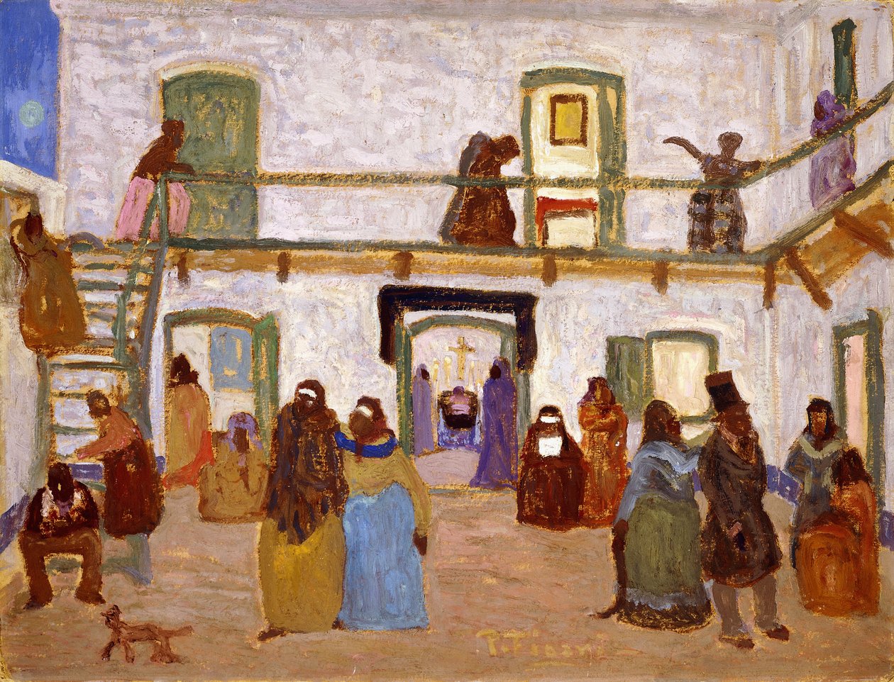 Bestyrtelse; Konsternasjon av Pedro Figari