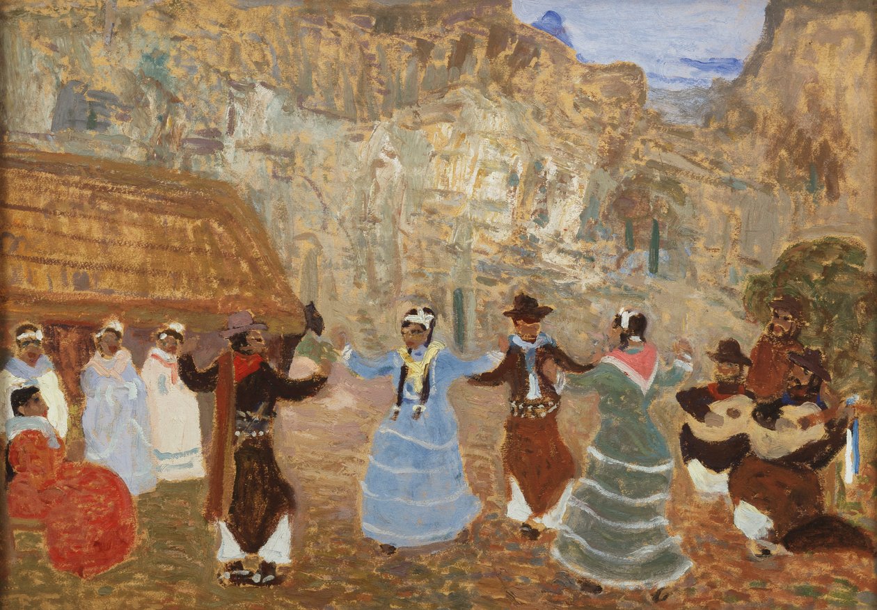 Kreolsk dans av Pedro Figari