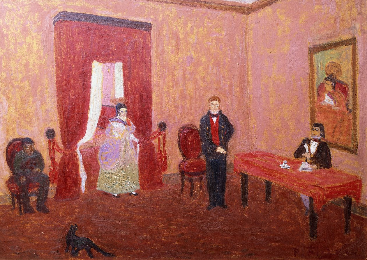 Manuelita Rosas (Rosa Dicta) av Pedro Figari