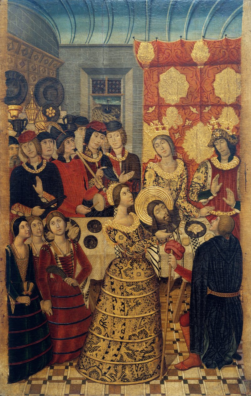 Herodes bankett av Pedro García de Benabarre